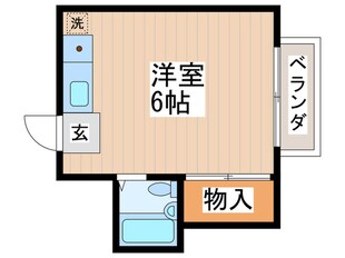 ピアザ西国分寺の物件間取画像